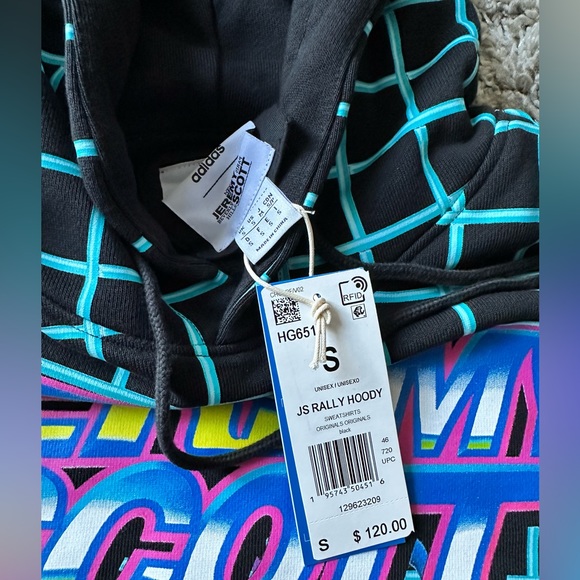 Adidas x Jeremy Scott Rally package! Hoodie AND t-shirt! - Picture 4 of 12